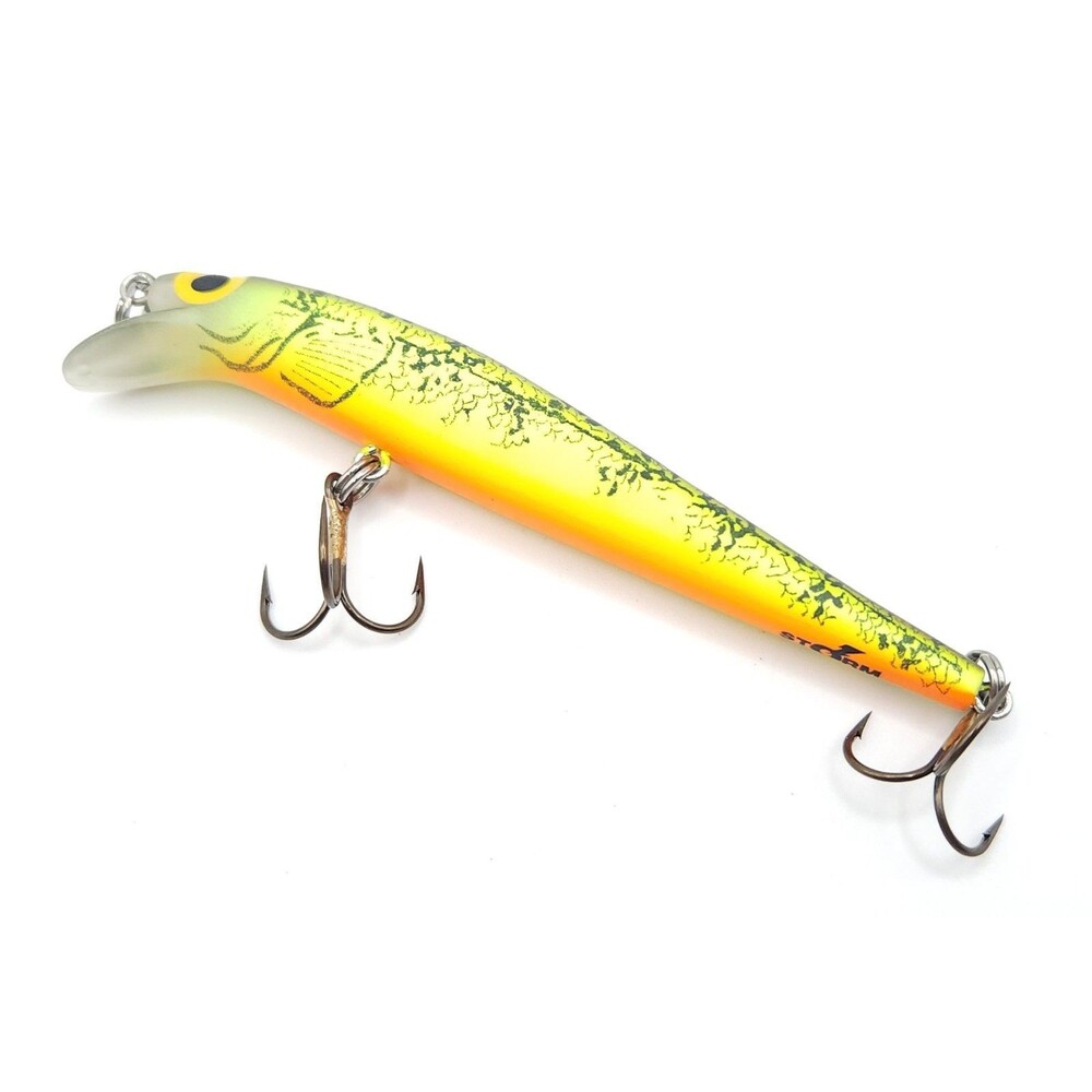 Vintage Rapala Storm Original Jr ThunderStick 3.5" Lure Hot Tiger 0.231oz